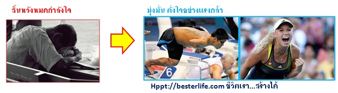 การปรับปรุงตนเองคือความมุ่งมั่น