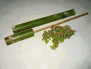 ของเล่นภูมิปัญญาไทยปืนลูกคอม