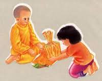 การถวายสังฆทานเป็นการบูชาพระสงฆ์เสริมดวง